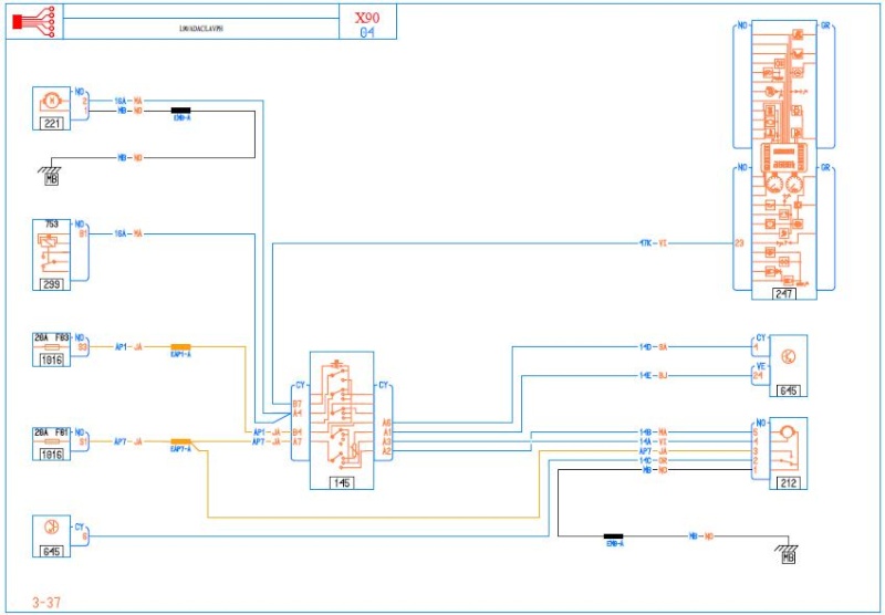 Clio2 schema electrique essuie glace