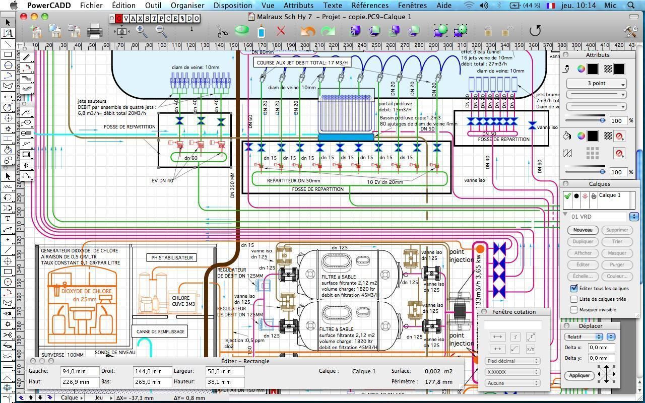 Schéma d'un court circuit électrique