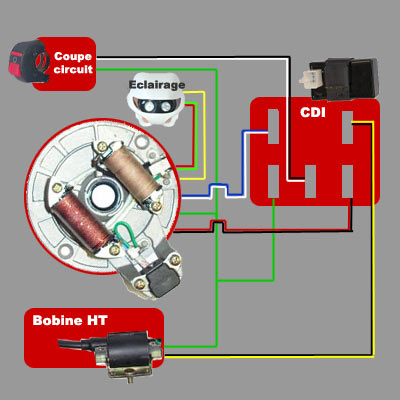 Schema electrique dirt bike 125cc
