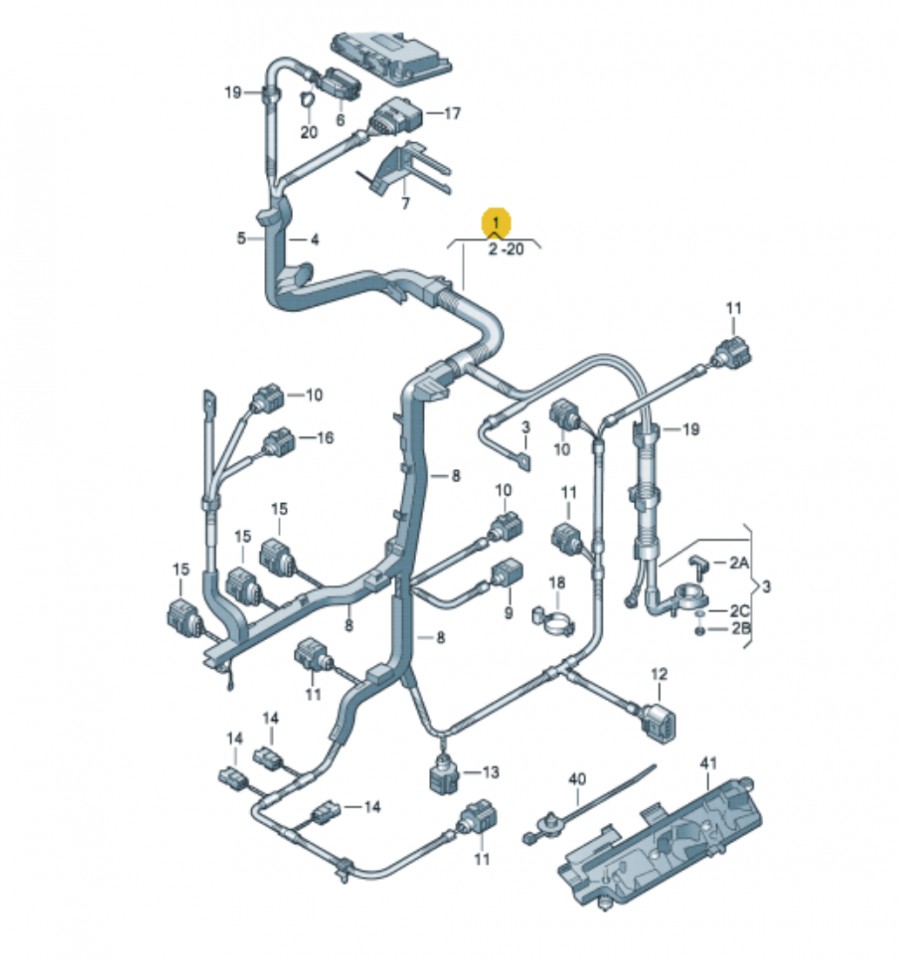 Schema electrique leve vitre skoda fabia