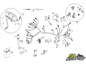 Schema electrique 125 satelis