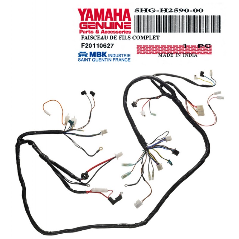 Schema electrique booster spirit 2003