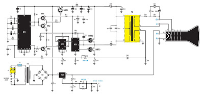 Schema electrique television