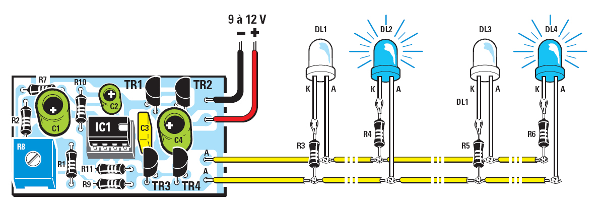 Schema electrique demarrage moteur deux sens de marche