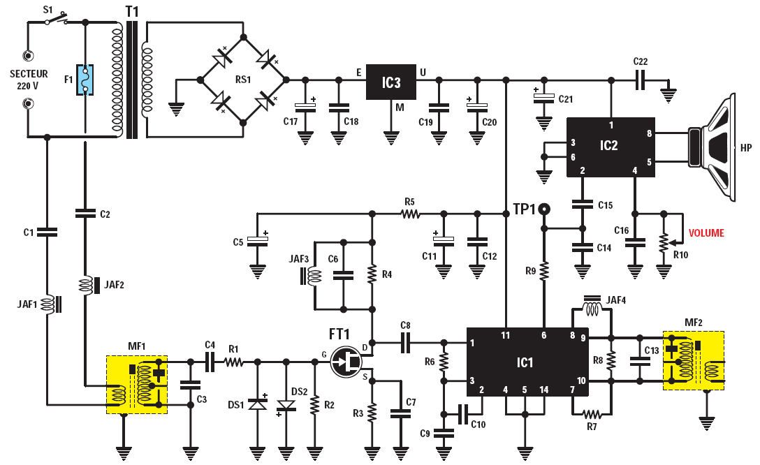 Schema electrique bluetooth