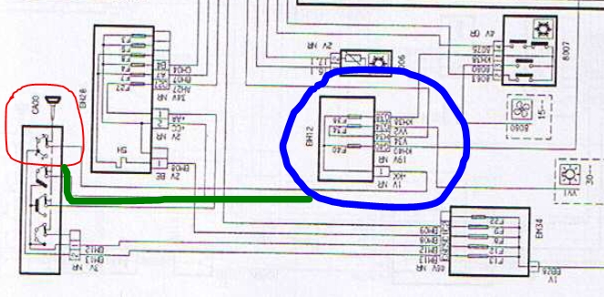Schema electrique ventilation xsara