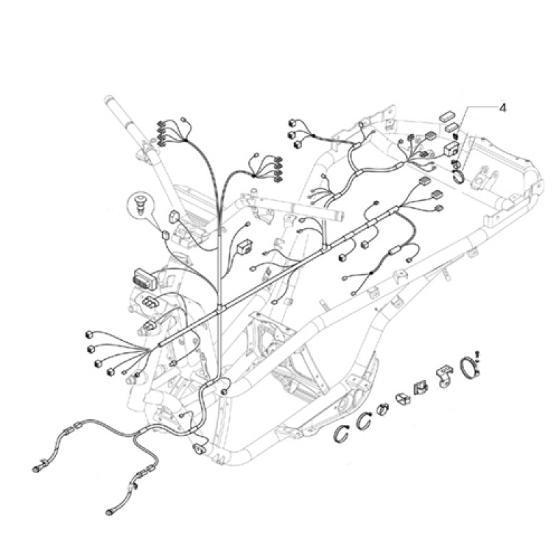 Schema electrique piaggio xevo 125