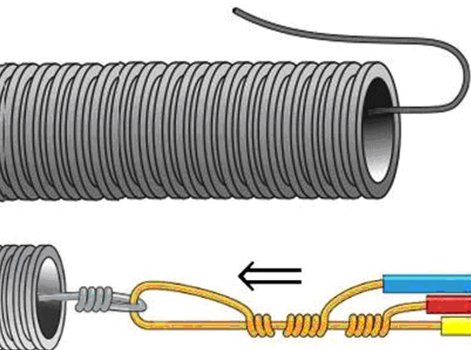 Norme cable electrique dans cloison