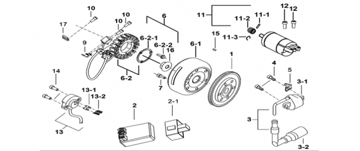 Schema electrique quad tgb 400