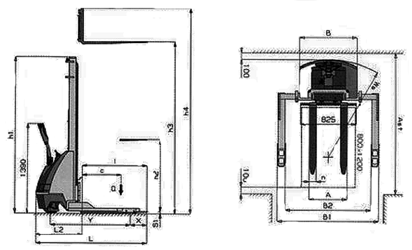 Schema transpalette electrique