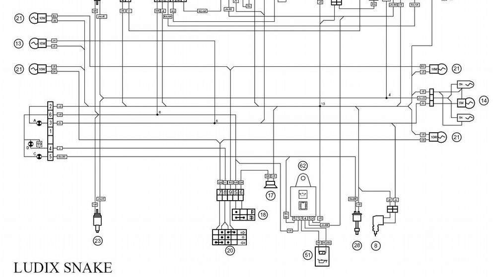 Schema electrique scooter piaggio typhoon