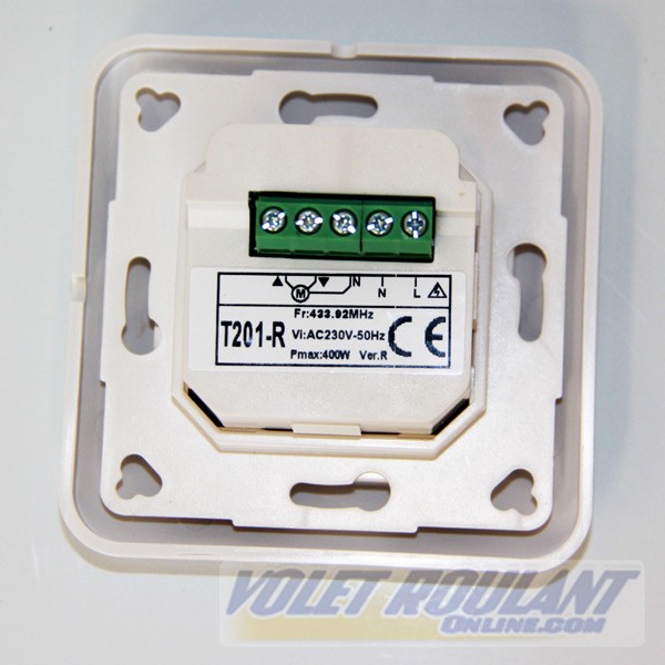 Schema electrique volet roulant avec horloge