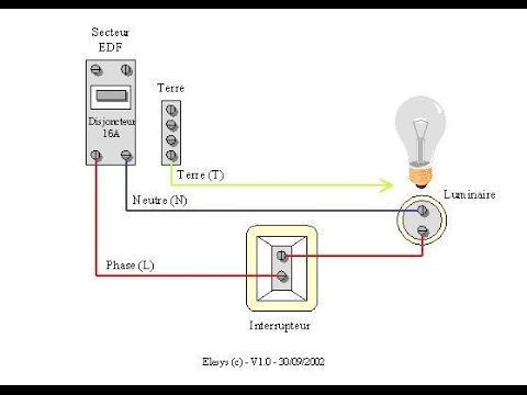 Schema ampoule electrique