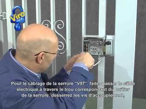 Schéma serrure électrique