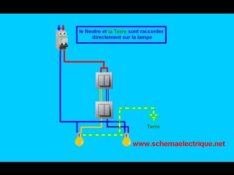 Youtube schema electrique va et vient