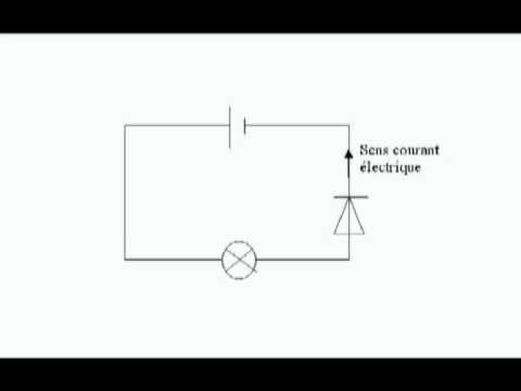 Schema electrique avec une diode