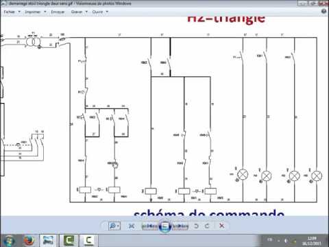 Schema electrique d'un moteur a deux sens