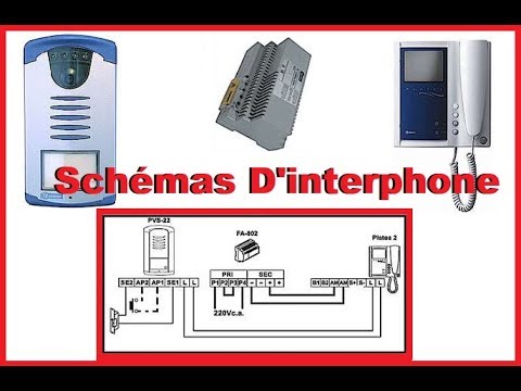 Schéma électrique interphone maison