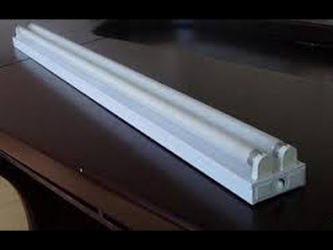 Schema electrique neon double