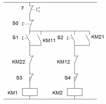 Schema electrique un sens de marche