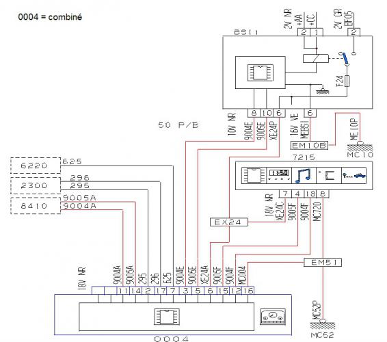 Schema électrique autoradio pioneer