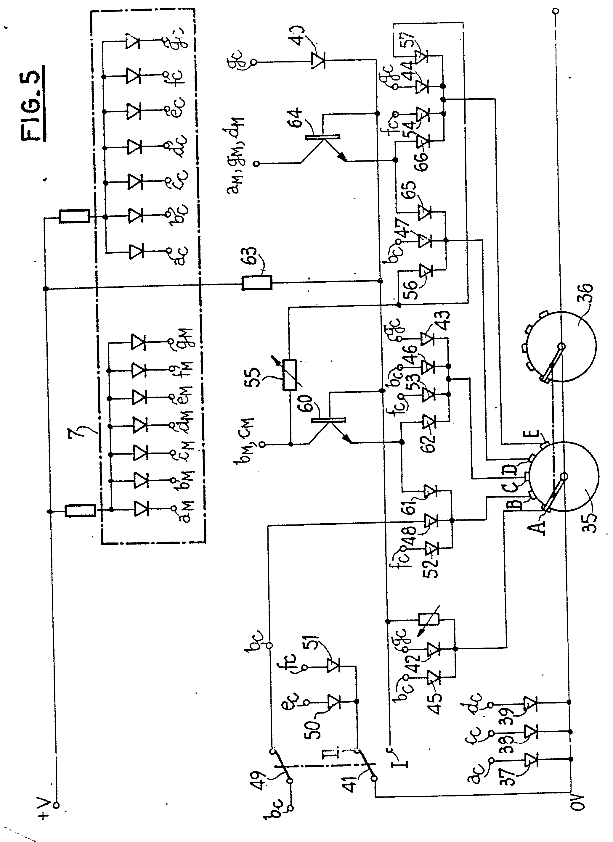 Perceuse schema electrique
