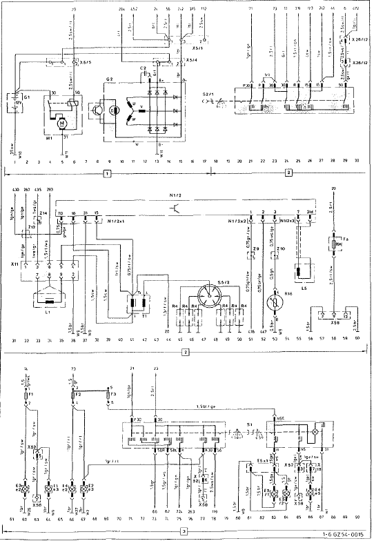 Index schéma electrique