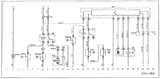 Schema electrique mercedes 300 gd