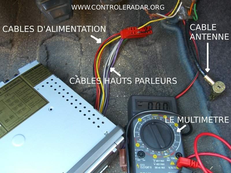 Schema electrique autoradio clio 1