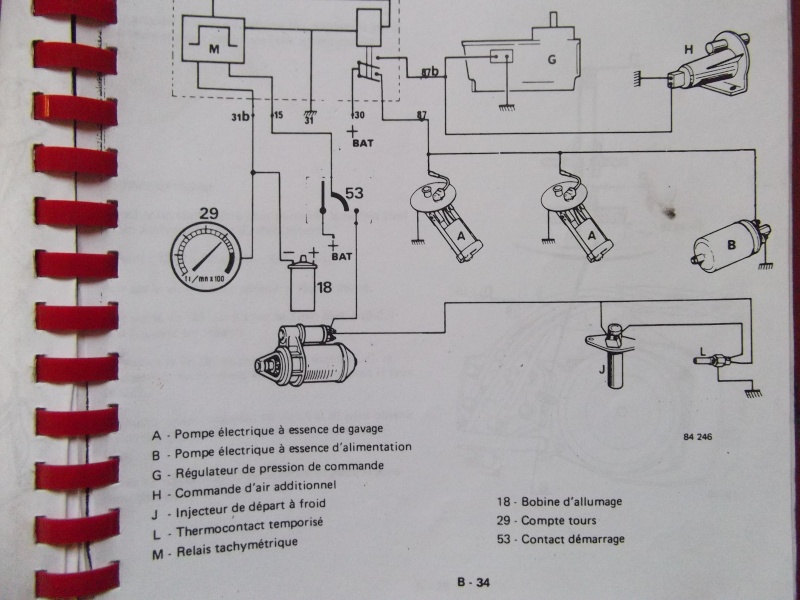 Schema electrique alpine a310 v6