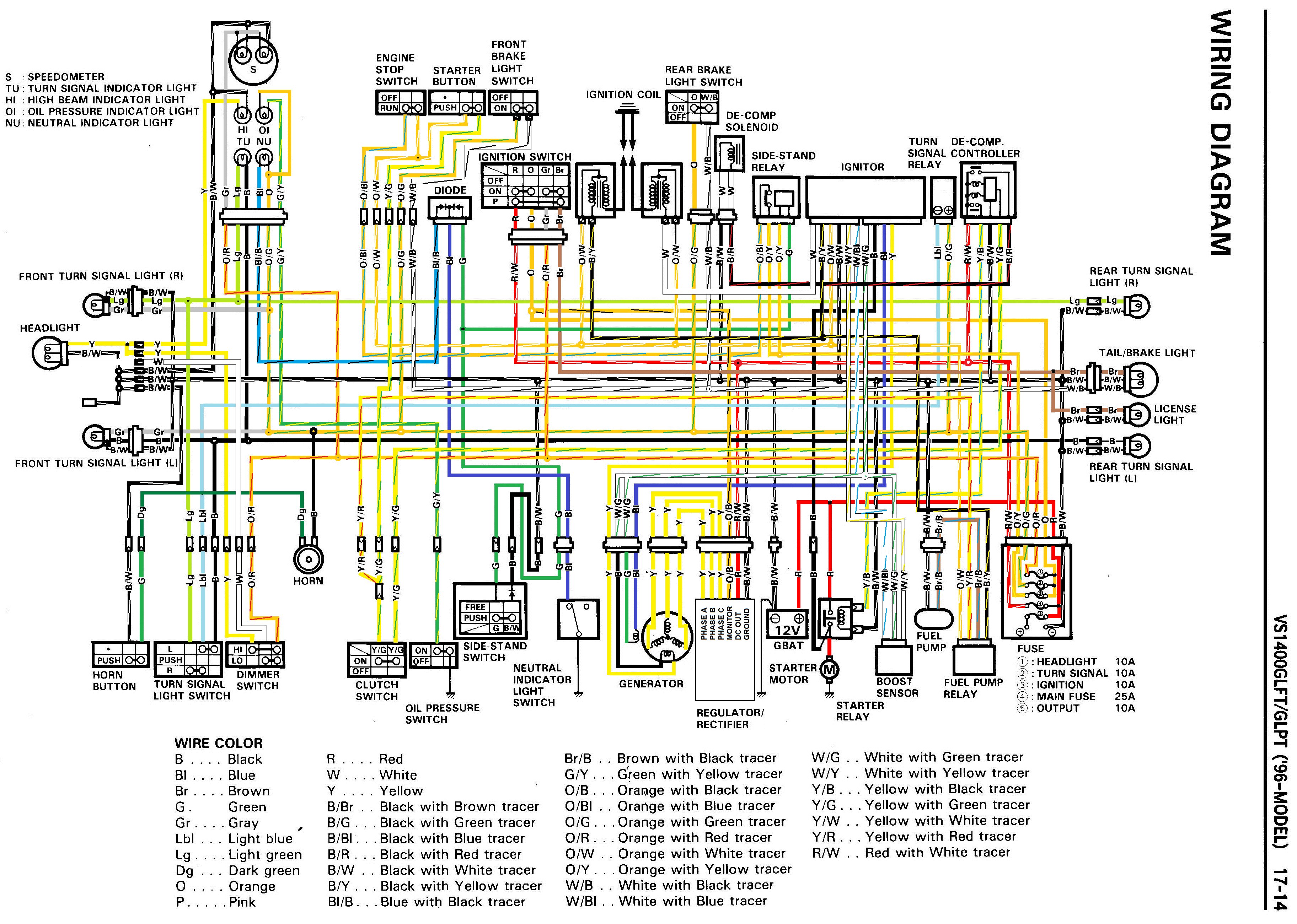 Schema electrique 800 marauder