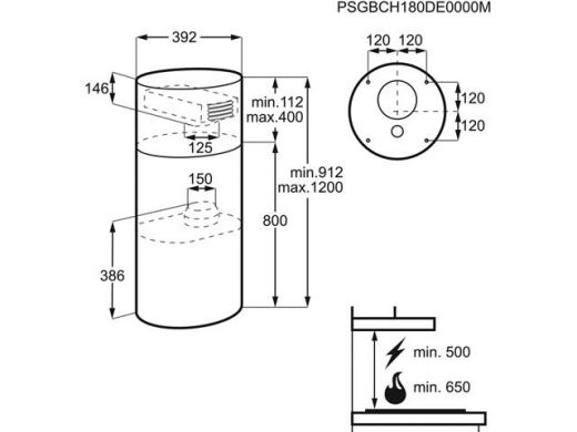 Schema electrique hotte electrolux