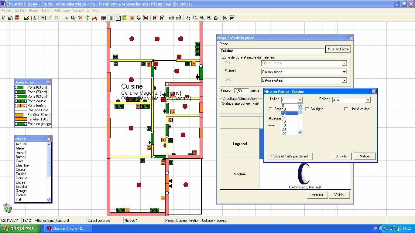 Logiciel schema implantation electrique gratuit