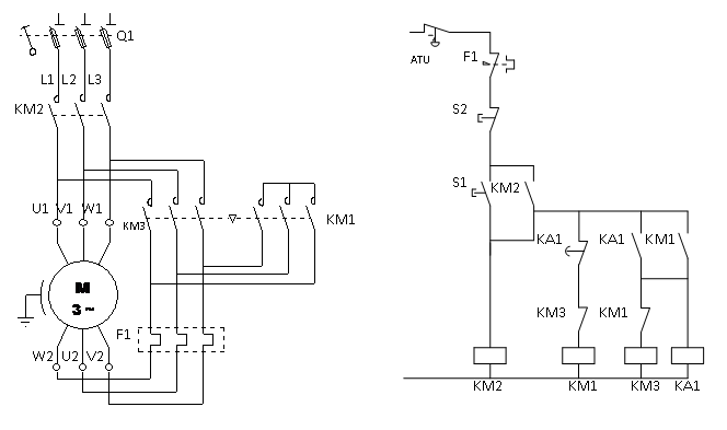 Schema electrique demarrage direct moteur