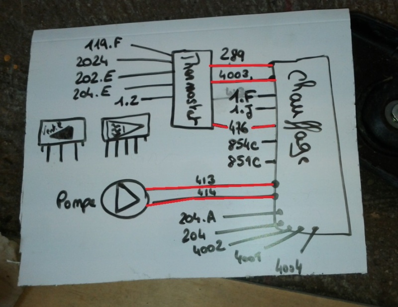 Schema electrique chauffage eberspacher