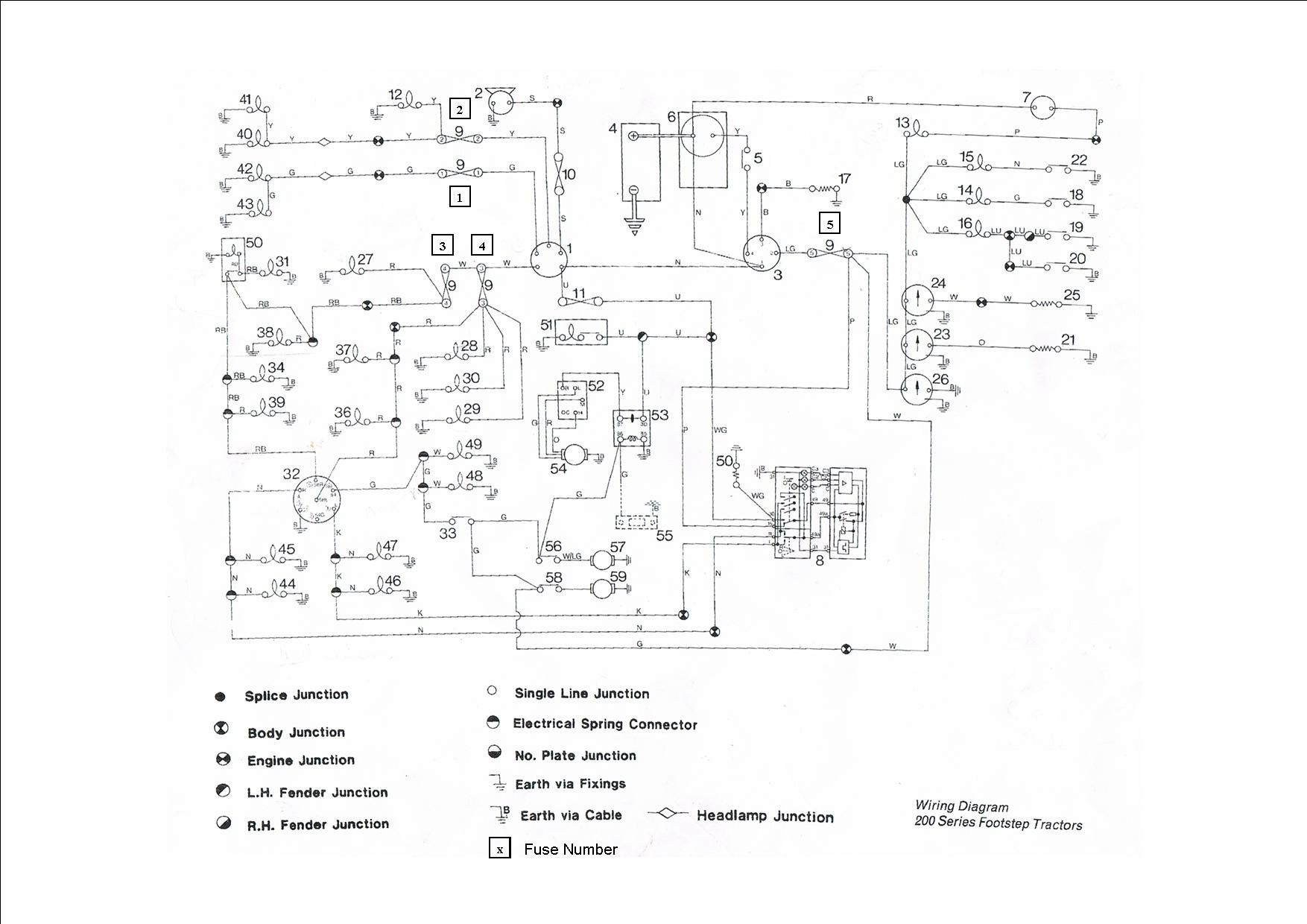 Schema electrique massey ferguson 178