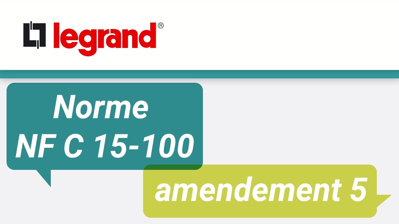 Norme electrique appartement neuf