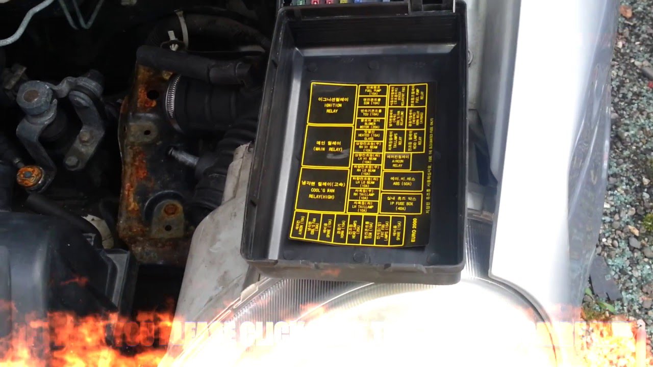 Schema electrique matiz