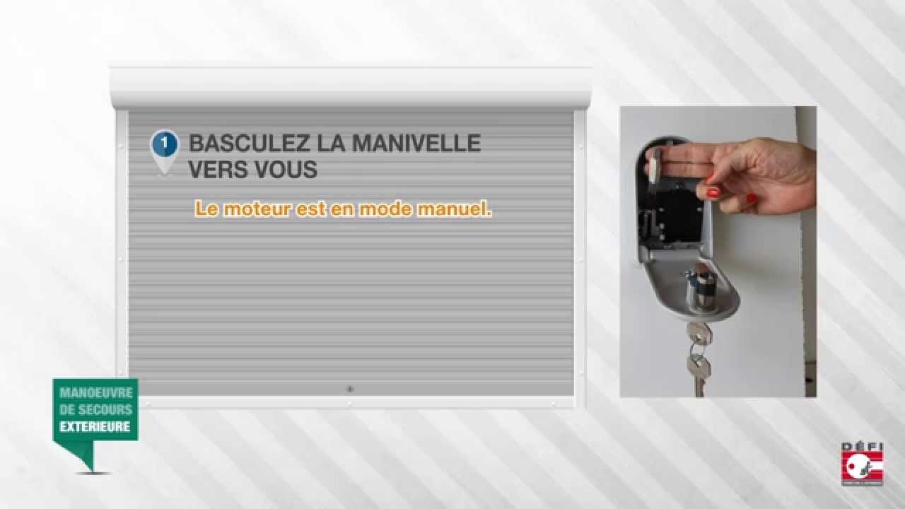 Schéma électrique rideau métallique