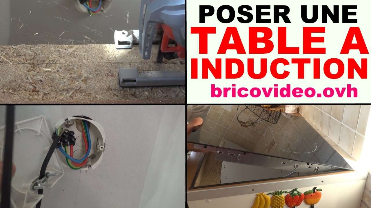 Schema electrique d'une plaque a induction