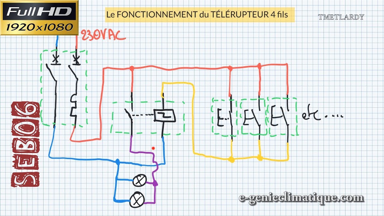 Schema electrique 4 fils
