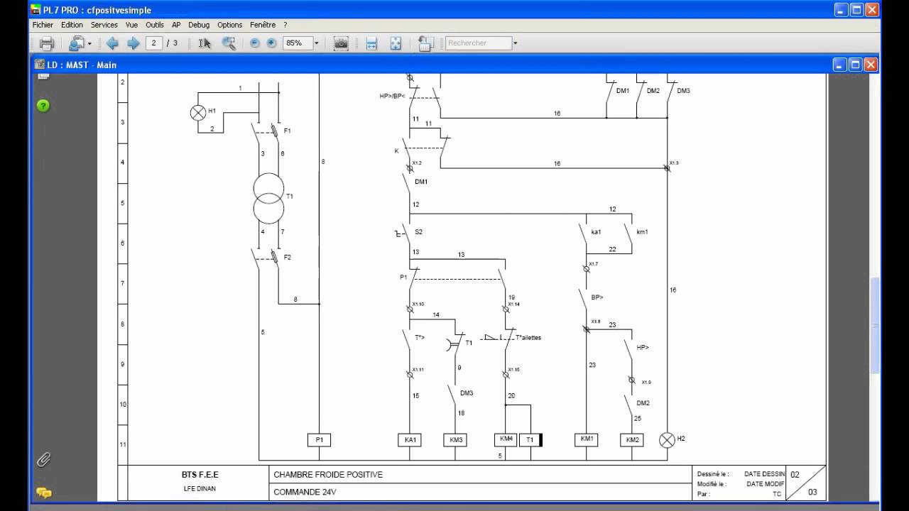 Schema chauffage electrique sans fil pilote