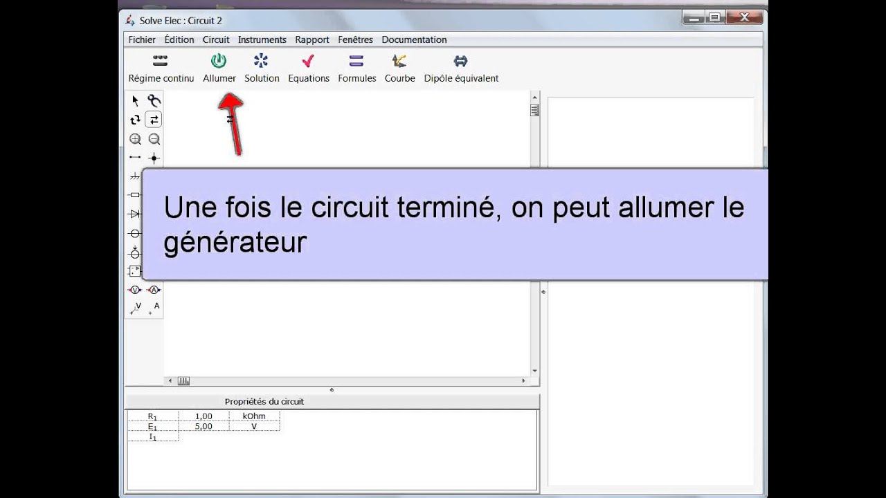 Logiciel de schema electrique avec test