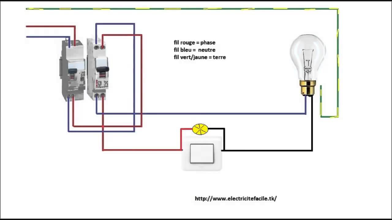 Schema electrique pour un va et vient
