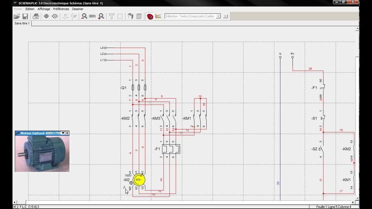 Logiciel schema electrique simulation