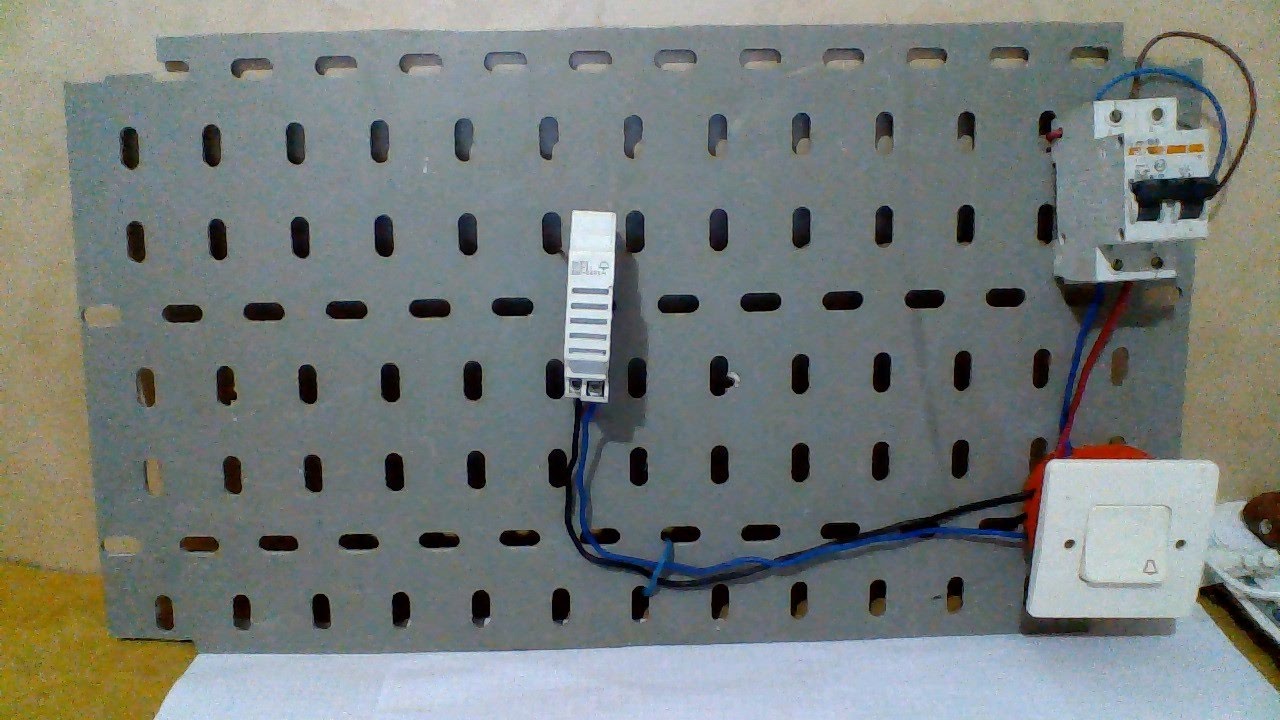 Schéma électrique d'une sonnette