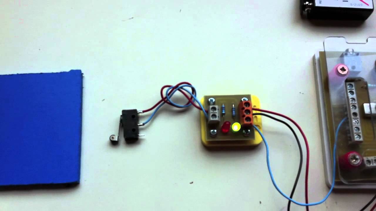Schema moteur electrique avec fin de course