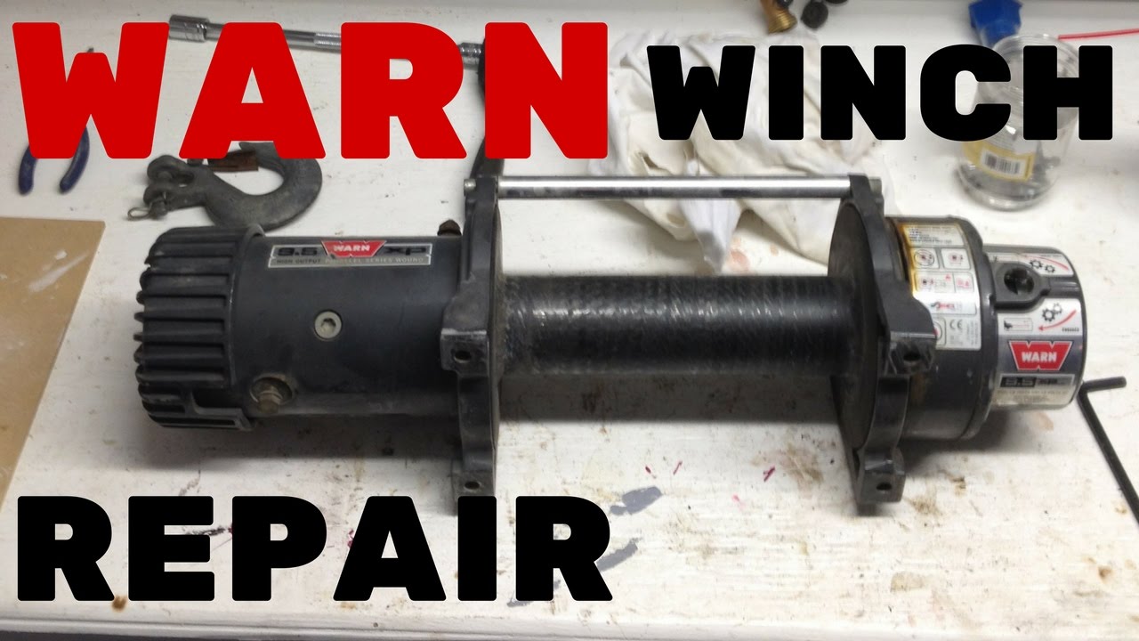 Schema electrique treuil warn series wound power
