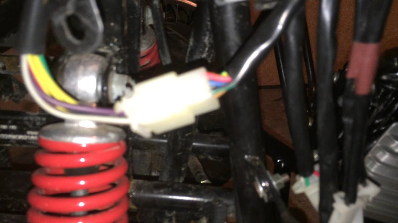 Schema electrique quad nitro