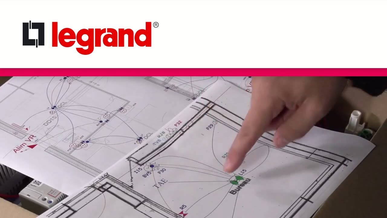 Schema electrique domotique legrand